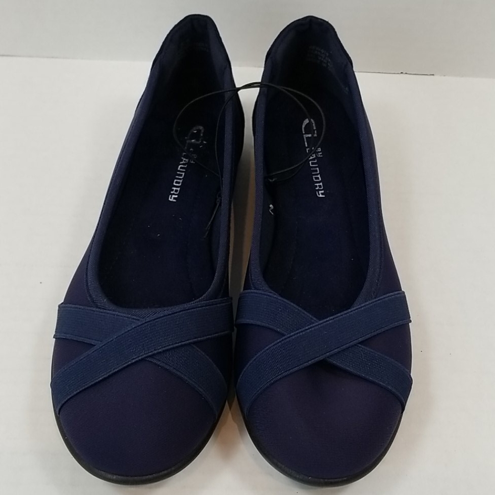 CL Laundry  blue flats